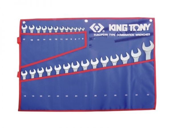 Набор ключей комбинированных KING TONY 22 шт. (6-32 мм) 1222MRN