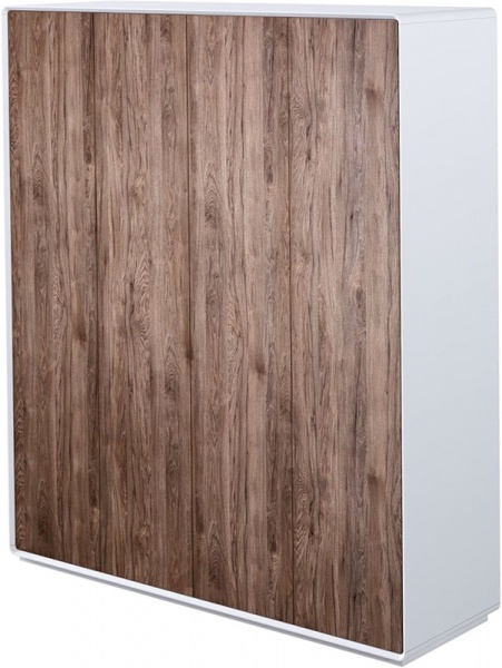 Шкаф для одежды Astrid ASTWARD4D 4-дверный белый матовый 