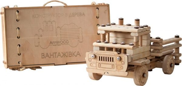 Конструктор деревянный ArinWOOD Грузовик