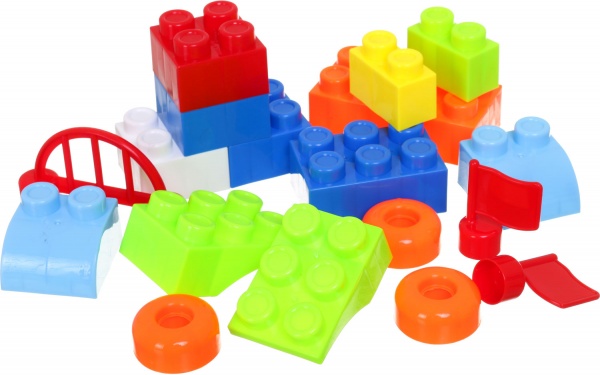 Конструктор Тачки 36х19х14 см MX0259343