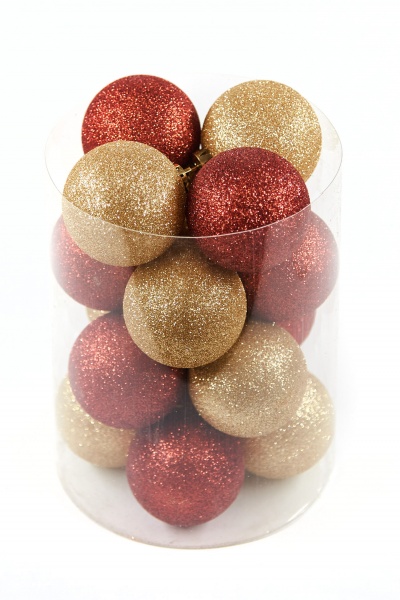 Набір ялинкових куль 9460 d145 мм 21,5 см 16 шт./уп. 