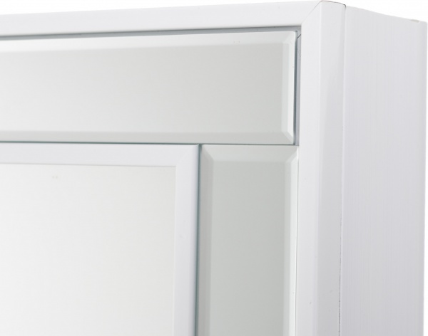 Підлогове дзеркало із секцією для зберігання аксесуарів M36A 3600x12300 мм білий 