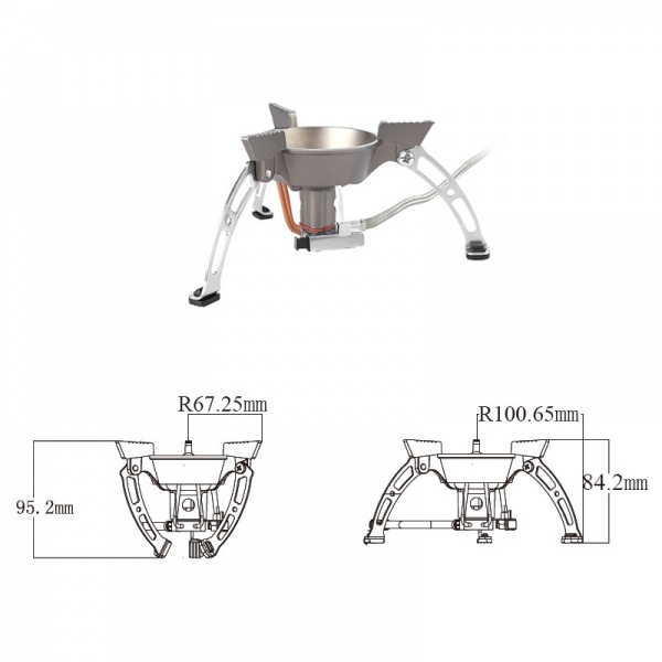 Горелка газовая BRS 11 (1940 Вт)