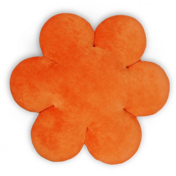 Подушка декоративна WP Merchandise Ромашка 55 см помаранчево-жовтий FWPPILLOWCH22ORY0