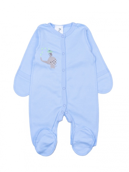 Комбінезон для хлопчика Bambinelli Слоненя р.56 блакитний 