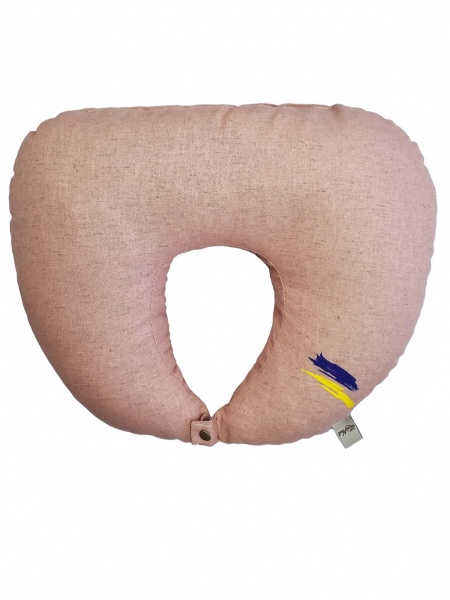 Подушка дорожная Путешественник La Nuit 30x35 см розовый