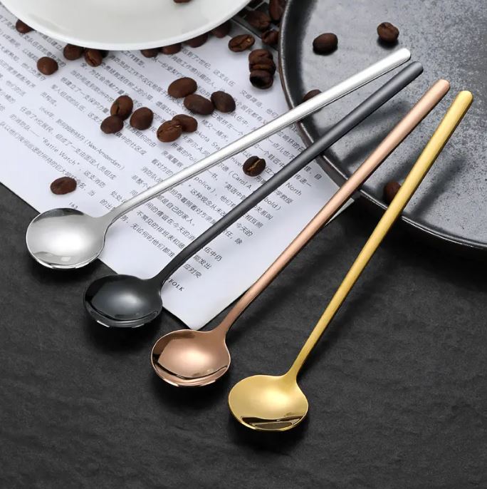 Набор чайных ложек Fiora Salerno Gold 17,2х3 см нержавеющая сталь 4 шт.