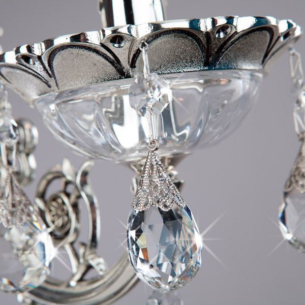 Бра Strotskis Carolina 1x60 Вт E14 сріблястий 230/1 