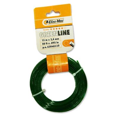 Волосінь косильна Oleo-Mac 2.4х15 м 63040110