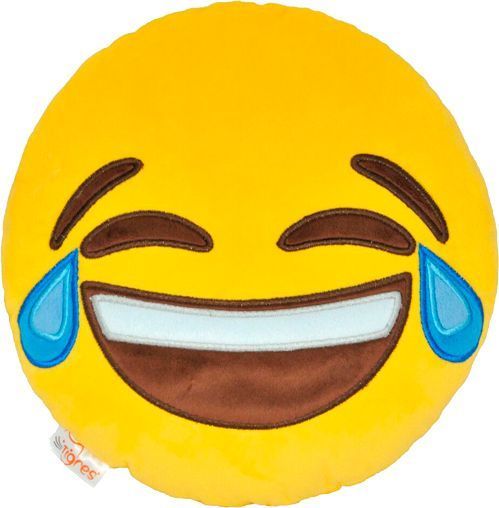 Подушка декоративна Тигрес емоджі Tears of joy 25 см