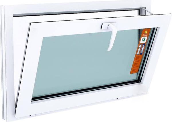 Окно откидное DECCO 60 1000x500 мм верхнее