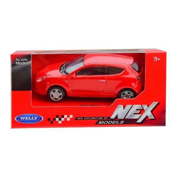 Автомодель Welly 1:43 ALFA ROMEO MITO в ассортименте 44007CW