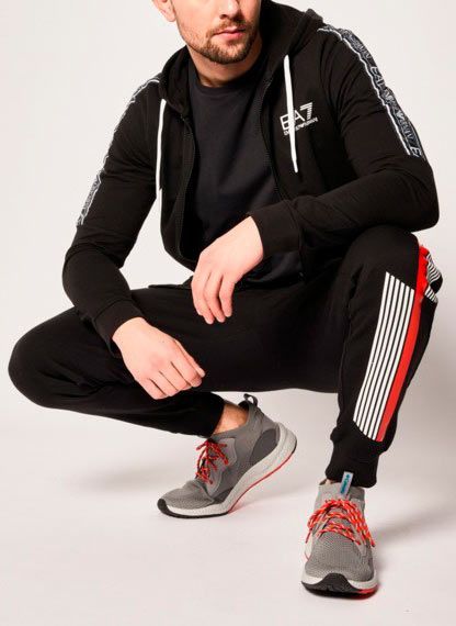 Джемпер EA7 Felpa 3HPM24-PJ05Z-1200 р. L чорний