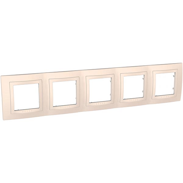 Рамка Unica MGU2.010.25 слоновая кость