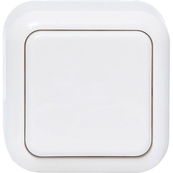 Выключатель одноклавишный Expert Power IP20 без подсветки белый HSN-SWP.H3A20G1W1-WH