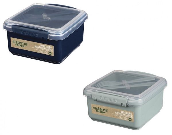 Контейнер для хранения RENEW 1,2 л пластик синий 02500204 Sistema
