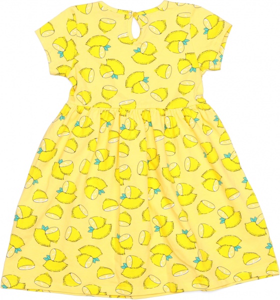 Платье Wanex 42156 р.116 желтый с рисунком 