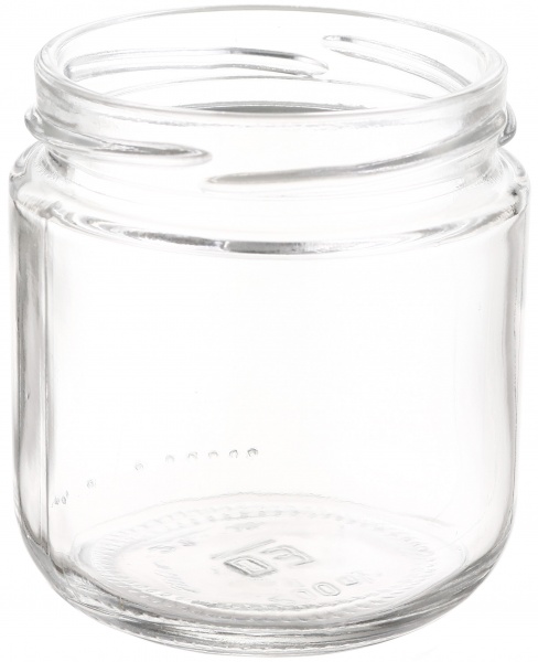 Банка скляна з металевою кришкою клітка 200 мл арт.1200М Everglass