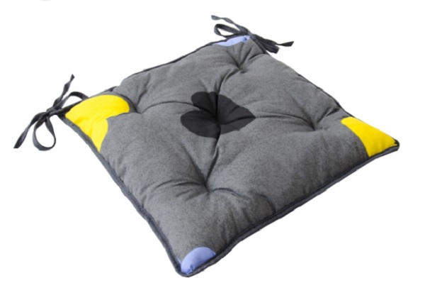 Подушка на стул Vitan Полонина Сердца 350х350 мм