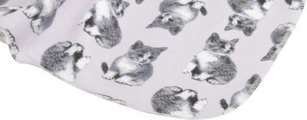 Простынь Фламинго Китята 95x85 см серый 421-310-8 