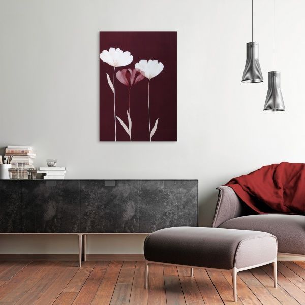 Картина на стекле Бордо 50x70 см Styler GL-01824 