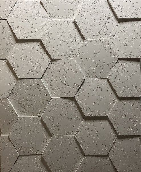 Плитка гипсовая 3D-панель Calipso S-1 0,48 кв.м 