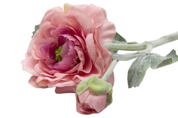 Квітка штучна Жовтець 35 рожевий Девілон