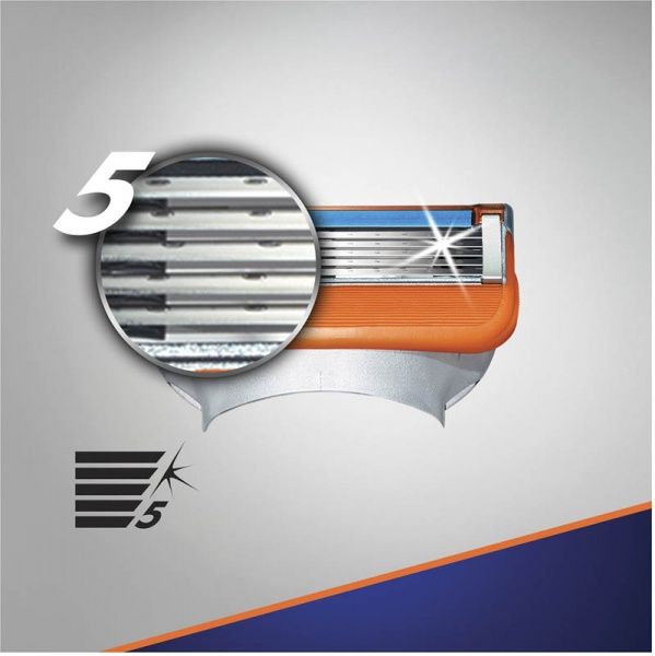 Сменные кассеты Gillette Fusion 5 Power 4 шт.