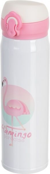 Термочашка Pink Flamingo 420 мл Flamberg