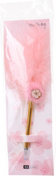 Ручка гелевая детская Перо разноцветное в ассортименте 