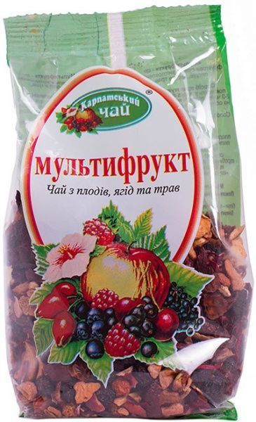 Чай трав'яний Карпатський чай Мультифрукт 4820024210188 100 г 