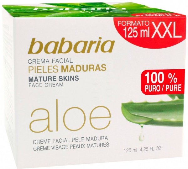 Крем для лица день-ночь Babaria Aloe 125 мл
