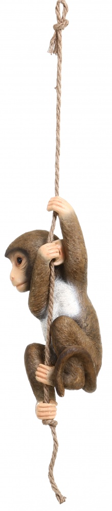 Фігурка декоративна Мавпочка на канаті 17х17х42 см MG2673300