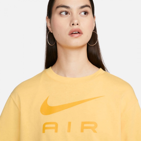 Футболка Nike W NSW TEE AIR BF DX7918-795 р.L жовтий