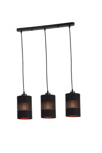 Підвіс Blitz 3x60 Вт E27 чорний/золото 6148-33 