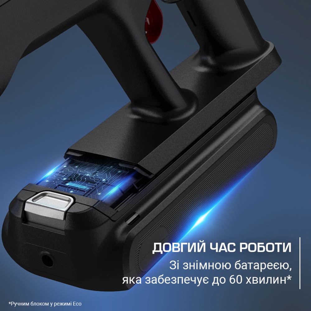 Пылесос аккумуляторный Rowenta X-Force Flex 13.60 RH9AD1WO blue