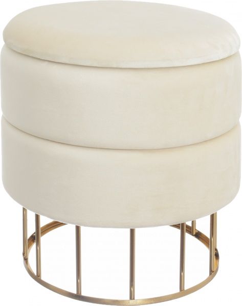 Скриня-пуф Laurent білий 38x38x41 см 