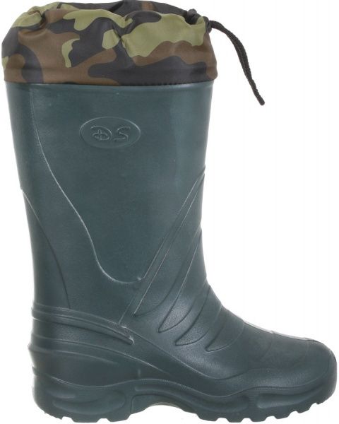 Сапоги DreamStan ЕВА СЄ-02 с затяжкой р.43-44 темно-зеленый