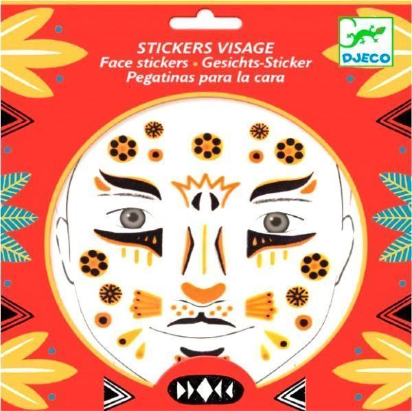 Наклейки для лица Djeco Леопард