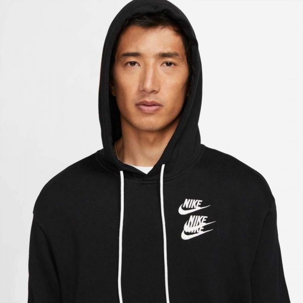 Джемпер Nike M NSW PO FT HOODIE WTOUR DA0931-010 р. L чорний