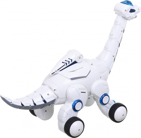 Інтерактивний робот Shantou Брахіозавр 31х18.5х29 см біло-блакитний 1044A