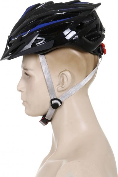 Шлем велосипедный Fitte FT-58-2 FT-58-2 р. 53-58 черный с синим