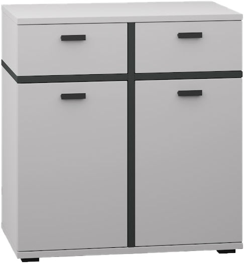 Комод SOKME Космо серый шифер /серый 