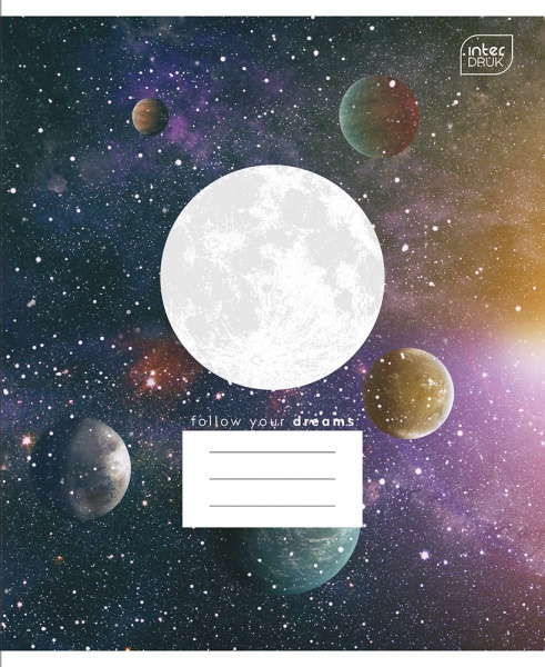 Тетрадь школьная А5 48 # GALAXY InterDRUK