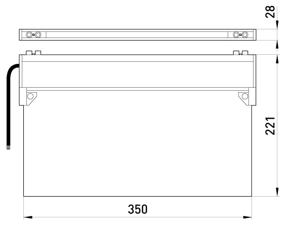Светильник аварийный E.NEXT e.emerg.297.led.M.6h.IP20 постоянный белый l0660001 