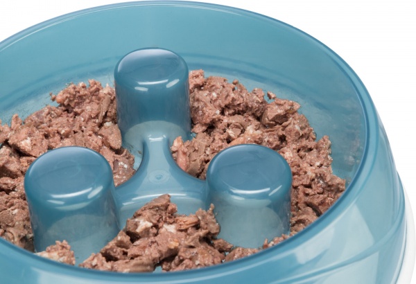 Миска Trixie для собак повільне годування термопласна гума 1,5 л 27 см (25033)