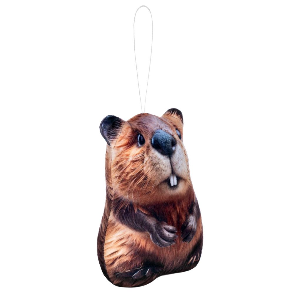 М'яка іграшка подарункова INKATOYS Бобер 21 см коричневий PRIBO1_SU