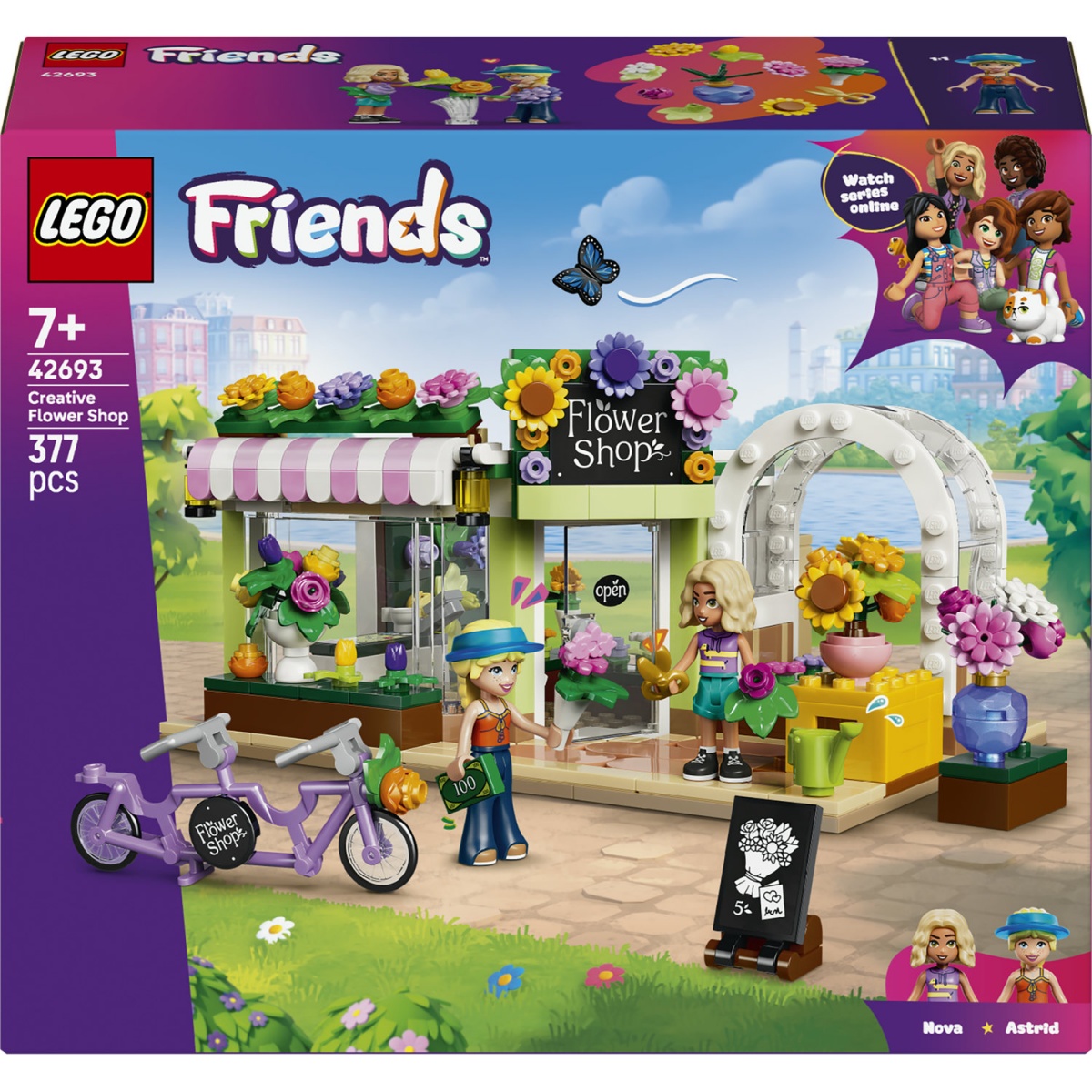 Конструктор LEGO Friends Творческий цветочный магазин 42693 — фото 1