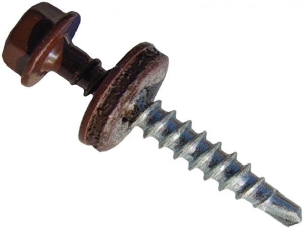 Саморіз для композитної черепиці Aquapan Сoffe 250 шт. 