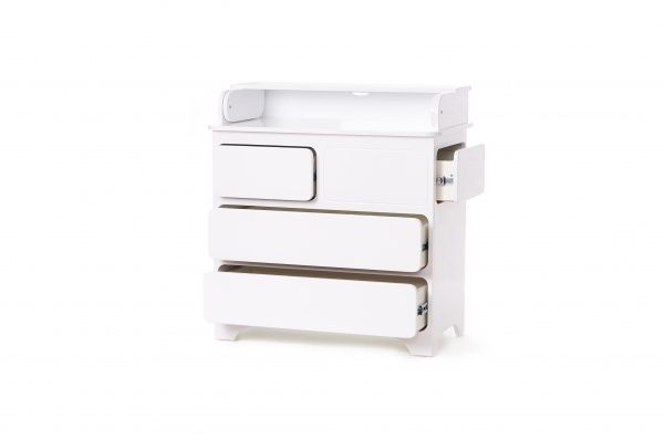Комод сповивальний Veres Тач Лач білий 33.4.24.1.06 